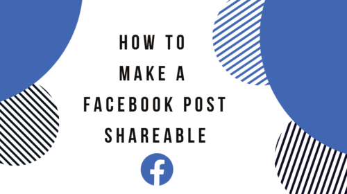 Make A Facebook Post