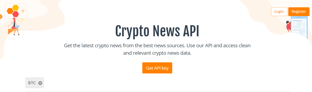 free cryptocurrency news api